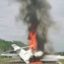 Самолет, носещ кокаин, се запали на магистрала в Мексико