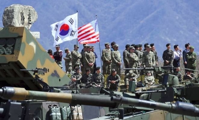 САЩ и Южна Корея провеждат военни учения другата седмица