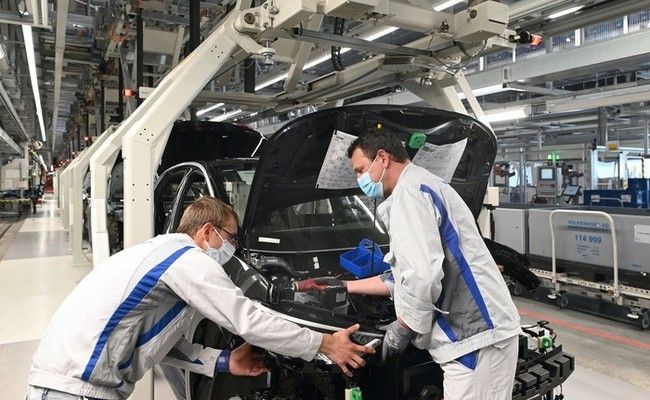 Германското промишлено производство расте за трети пореден месец