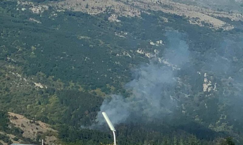 До час идва спасителният хеликоптер в Балкана над Карлово