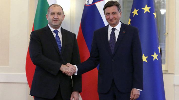 Радев и словенският президент обсъдиха нашето председателството на „Три морета“