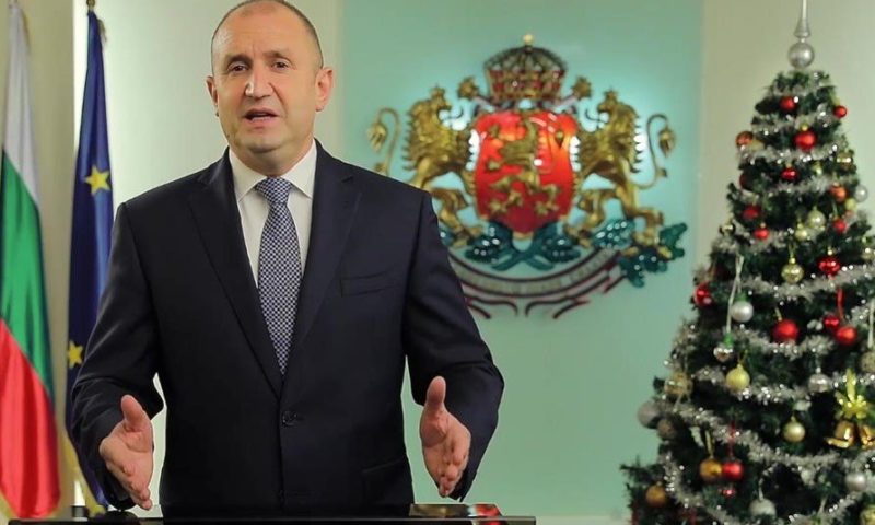 Новогодишната реч на президента Румен Радев – с настроение за протест