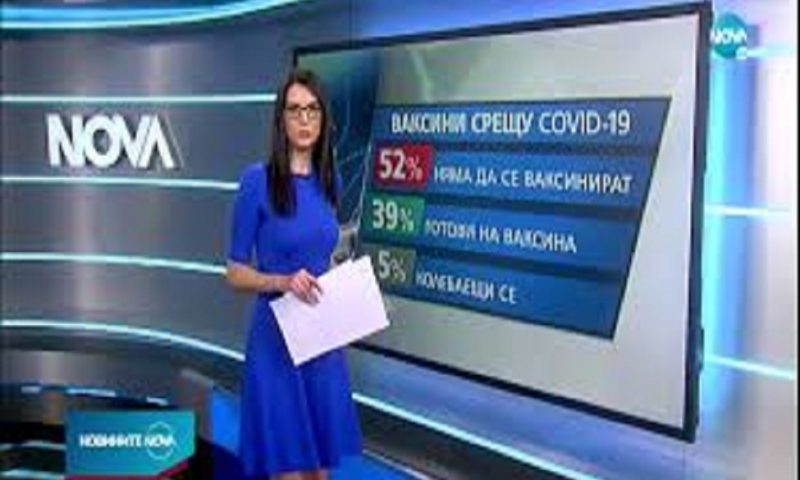 „Афис“: 52% от българите не искат да се ваксинират или ще изчакат