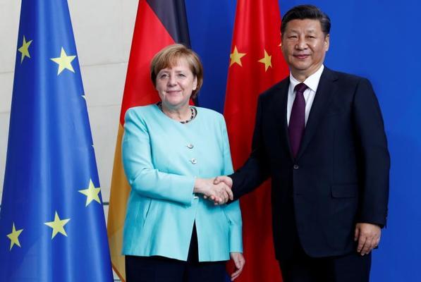 Си към Меркел: ЕС и Китай да „елиминират вмешателството“