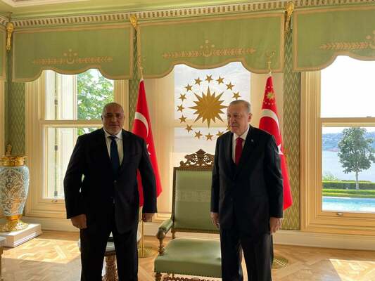 Бойко Борисов на частно посещение при Ердоган